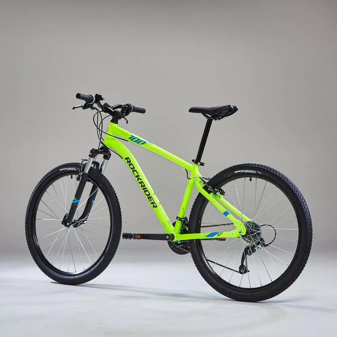 Mountain Bike St 100, Yellow, , large image number 10