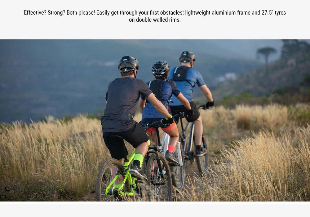 Mountain Bike St 100, Yellow, No Color, medium