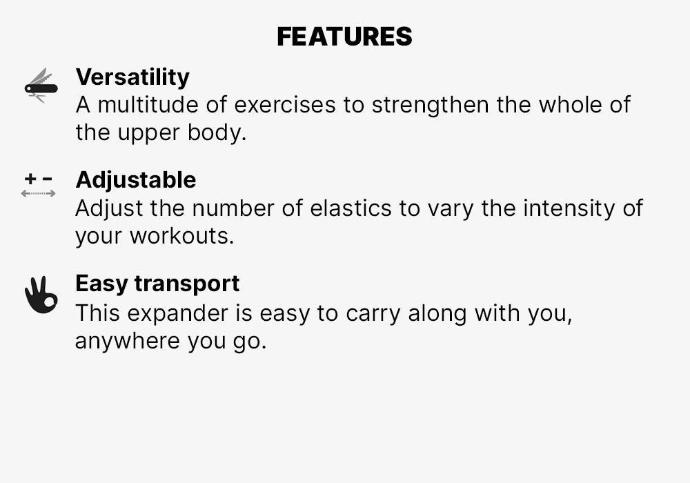 Fitness Expander, Black, No Color, large image number 12