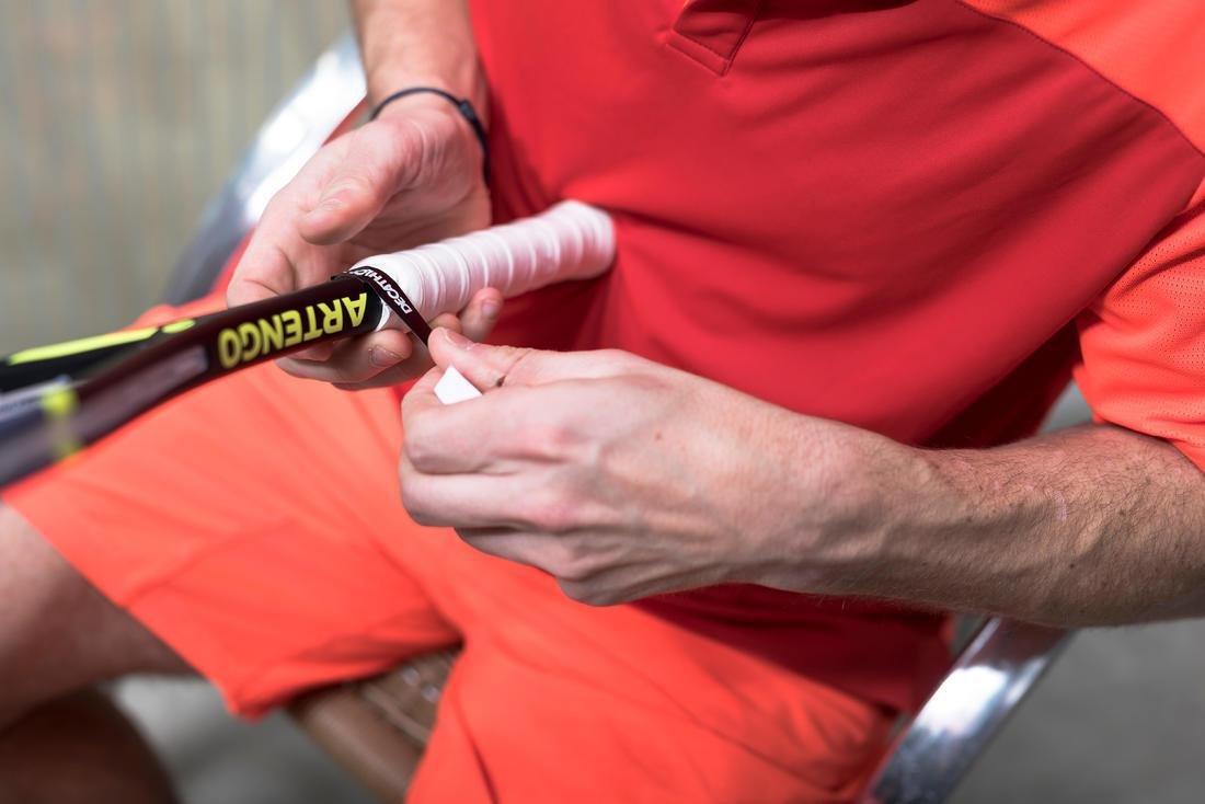 Tacky Squash Grip, White, , large image number 7