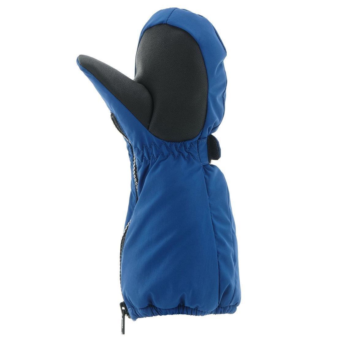 Kids' Skiing Mittens, Blue, , large image number 9
