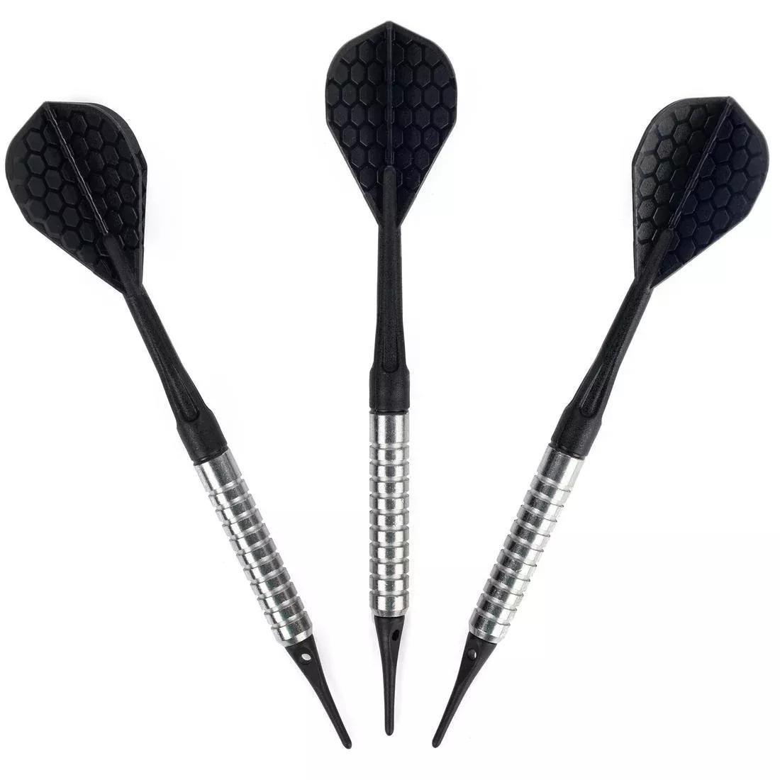 S100 Canaveral Soft Tip Darts Tri-Pack, Black, No Color, large image number 8