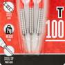 CANAVERAL - T100 Steel-Tipped Darts Tri-Pack, Black
