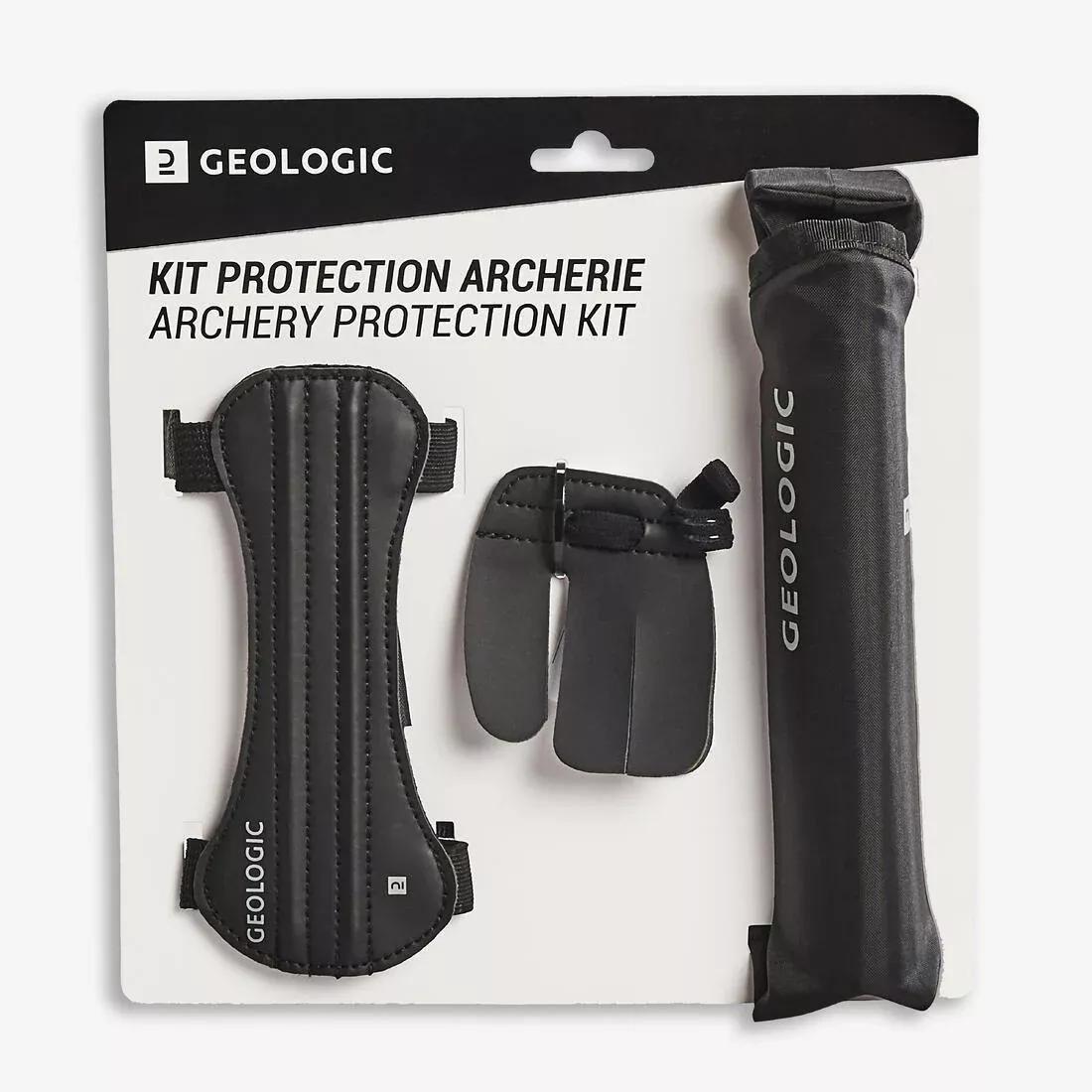 Protective Archery Kit for Archers, No Color, large image number 0