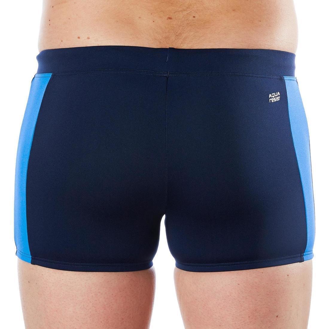 Men Swimming Boxers Yoke, Blue, , large image number 4