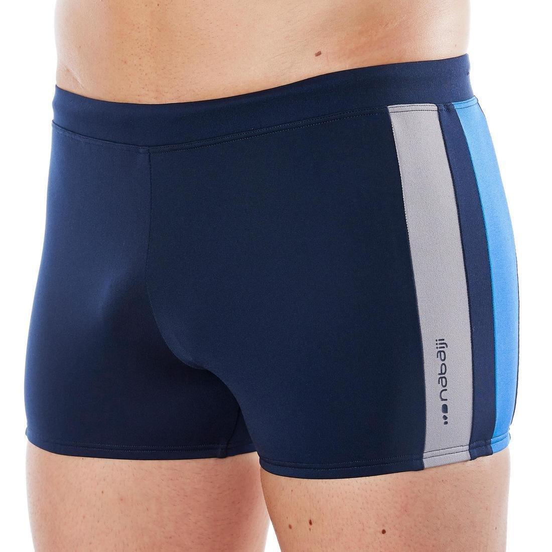 Men Swimming Boxers Yoke, Blue, , large image number 5