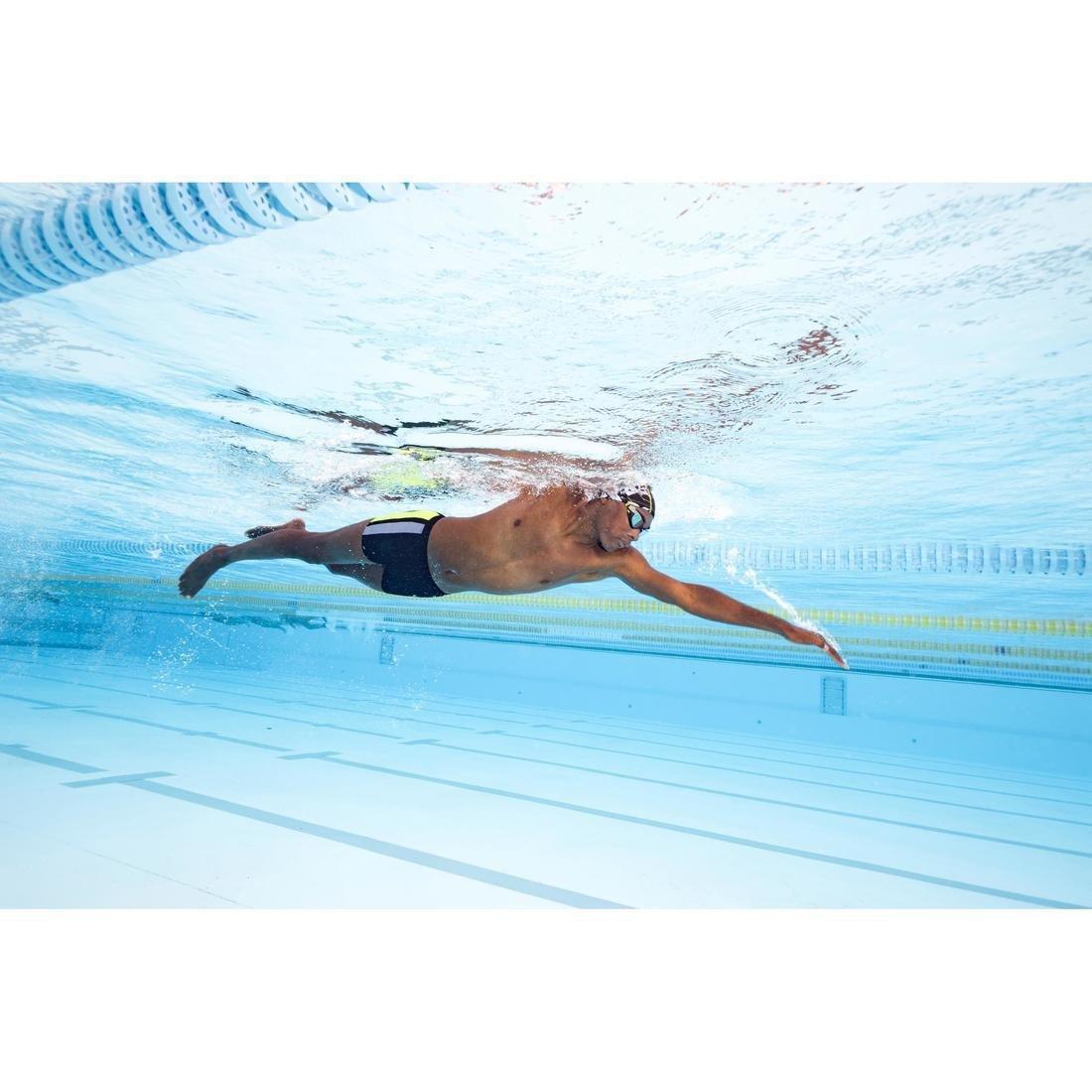 Men Swimming Boxers Yoke, Blue, , large image number 8
