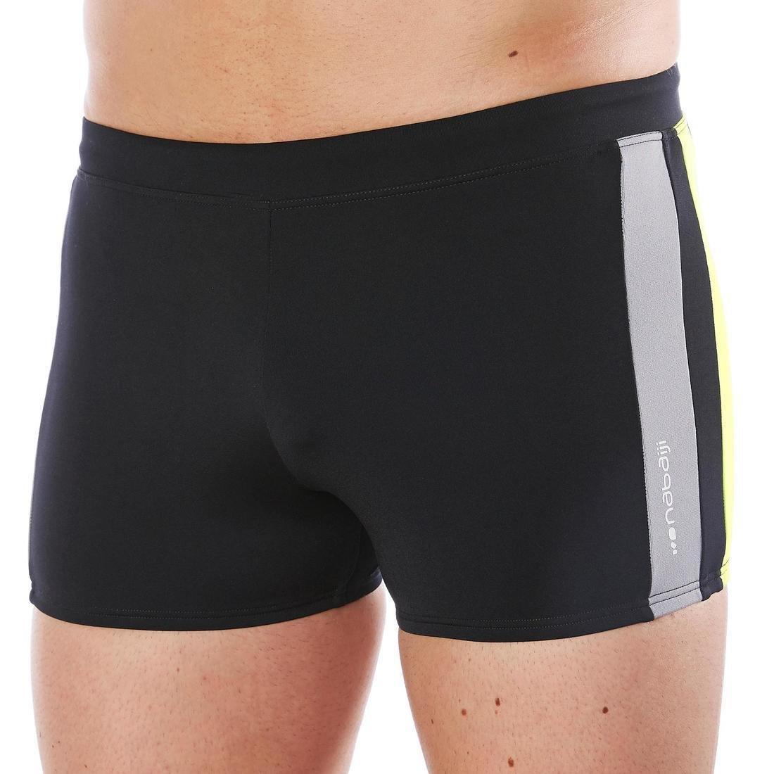 Men Swimming Boxers Yoke, Blue, , large image number 13