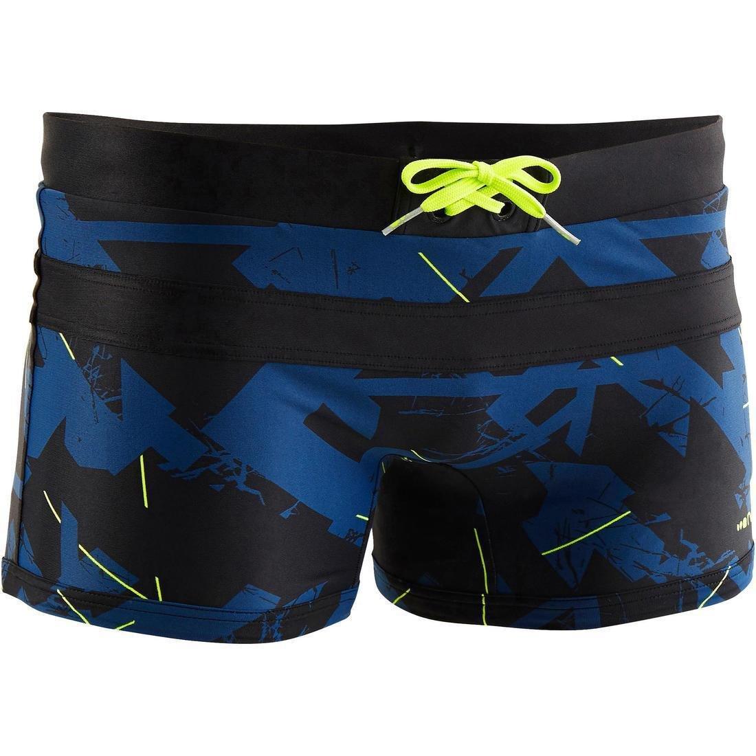 Men Swimming Boxers - 100 Pool All Dry, Blue, , large image number 0