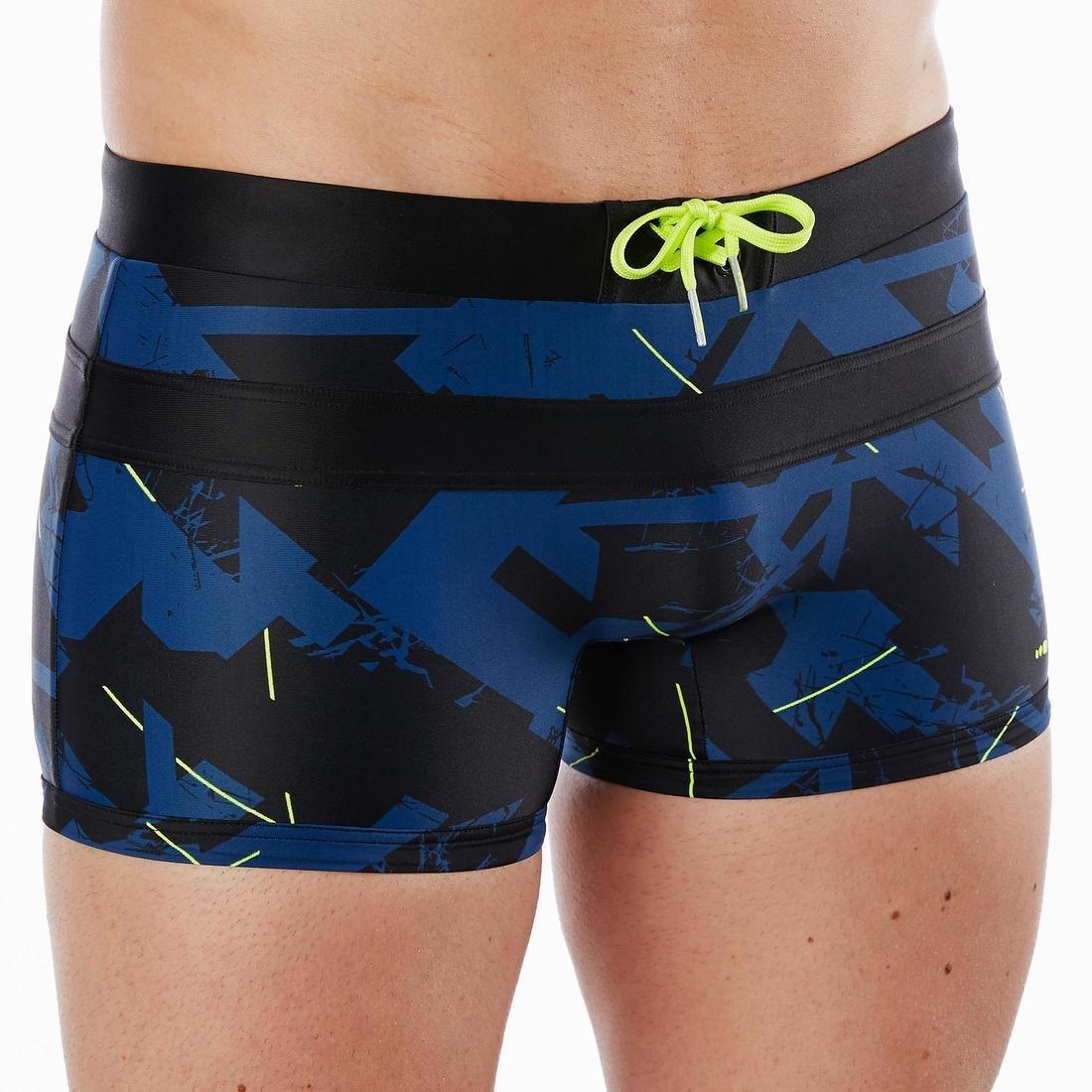 Men Swimming Boxers - 100 Pool All Dry, Blue, , large image number 1