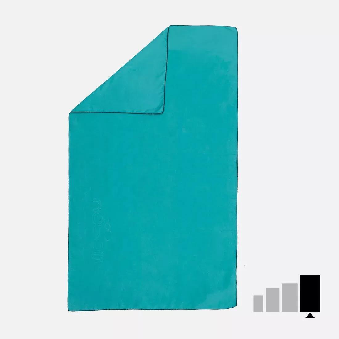 Microfibre Pool Towel, Blue, No Color, large image number 0