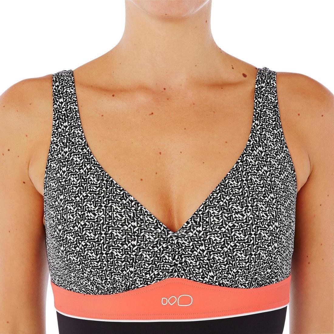 KaipearWomens Body-Sculpting 1-Piece Swimsuit Triki Mipy, Black, , large image number 6