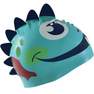 NABAIJI - Kids Silicone Form Swim Cap Dragon, Blue