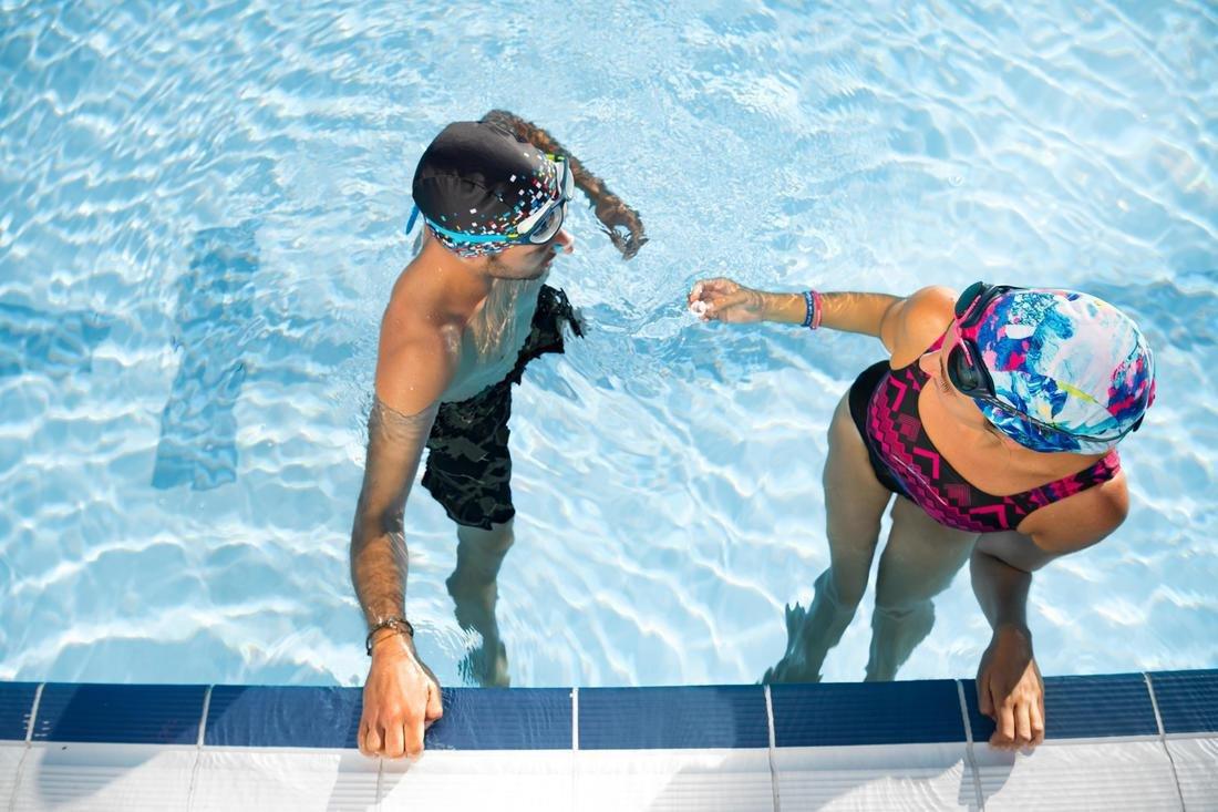 Floating Swimming Nose Clip, Blue, No Color, large image number 5