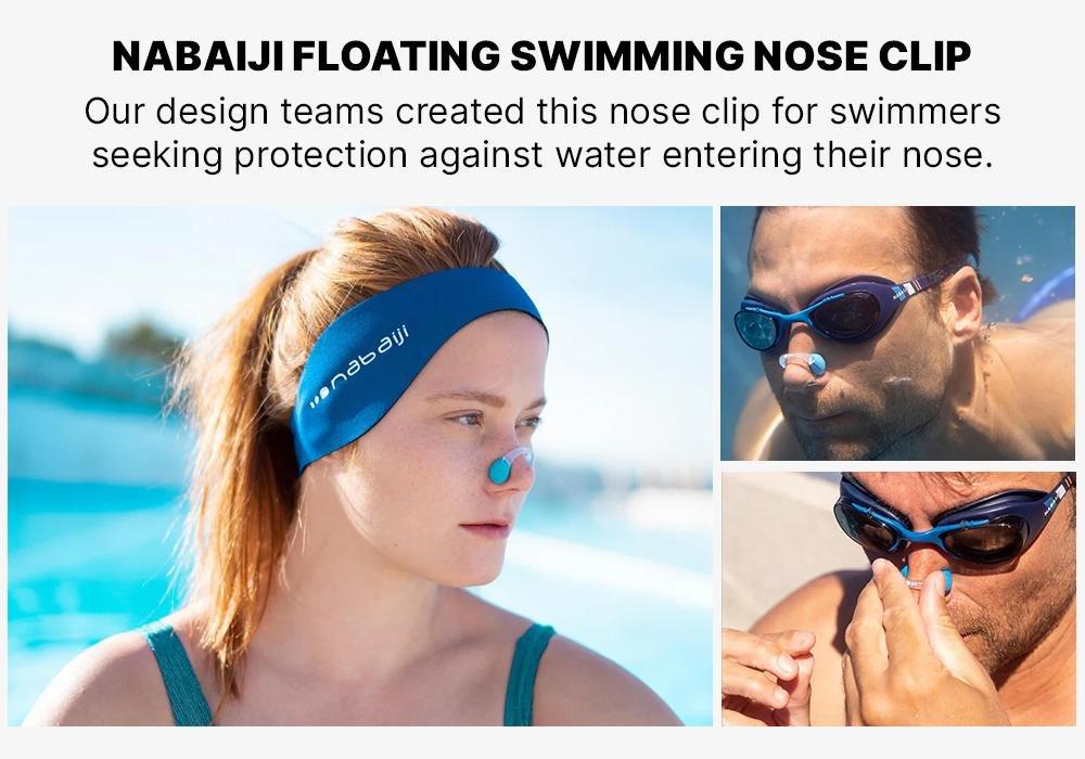 Floating Swimming Nose Clip, Blue, No Color, large image number 17