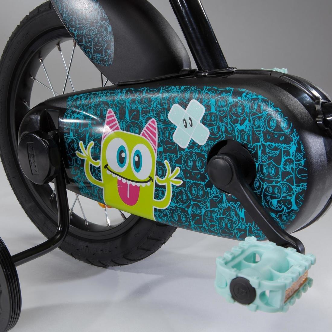 500 Kids' Bike, Monsters, Black, No Color, large image number 5
