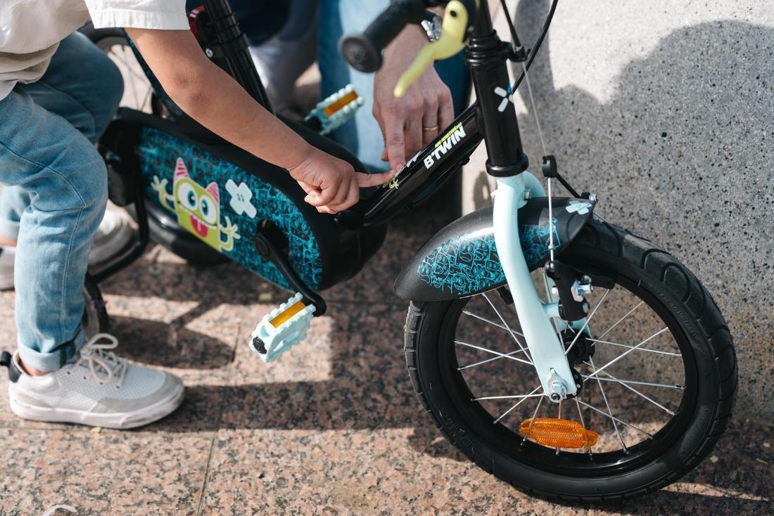 500 Kids' Bike, Monsters, Black, No Color, large image number 9