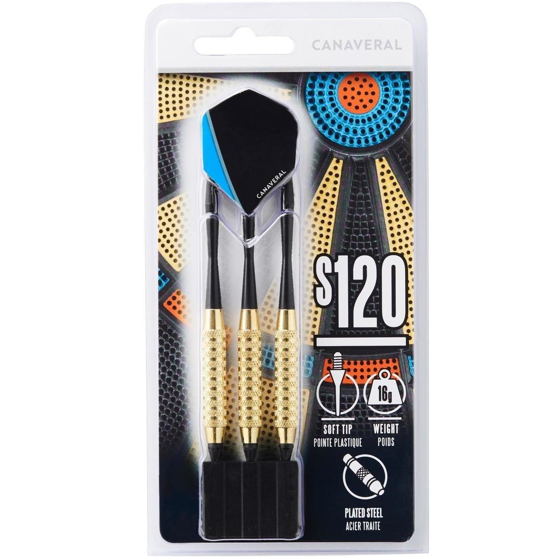 S120 Soft Tip Darts Tri-Pack, No Color, large image number 1