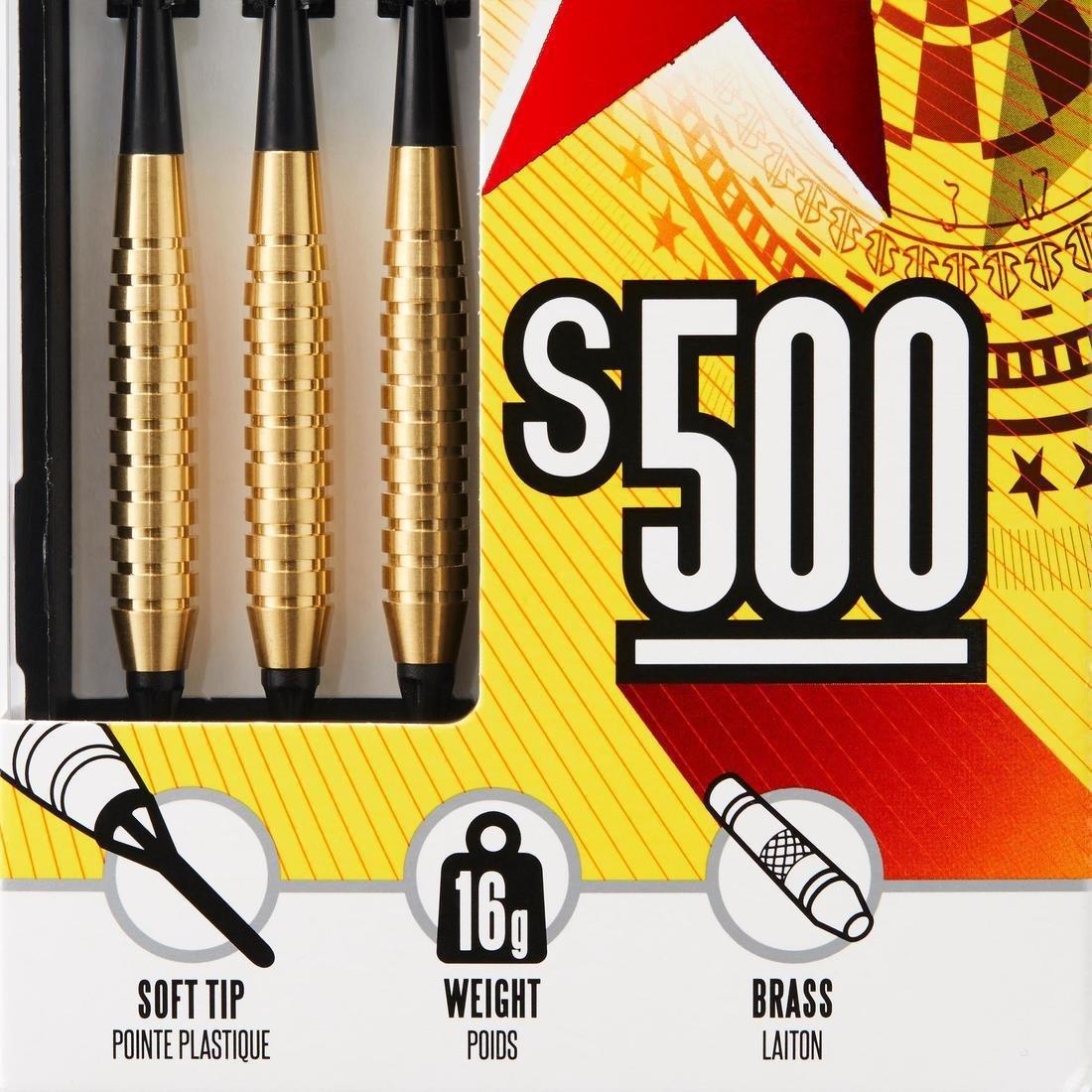 S500 Soft Tip Darts Tri-Pack, No Color, large image number 6