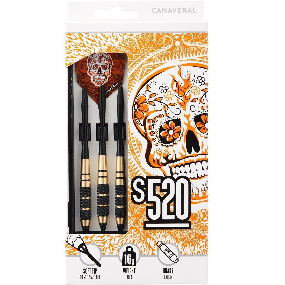 S520 Soft Tip Darts Tri-Pack, No Color, large image number 1