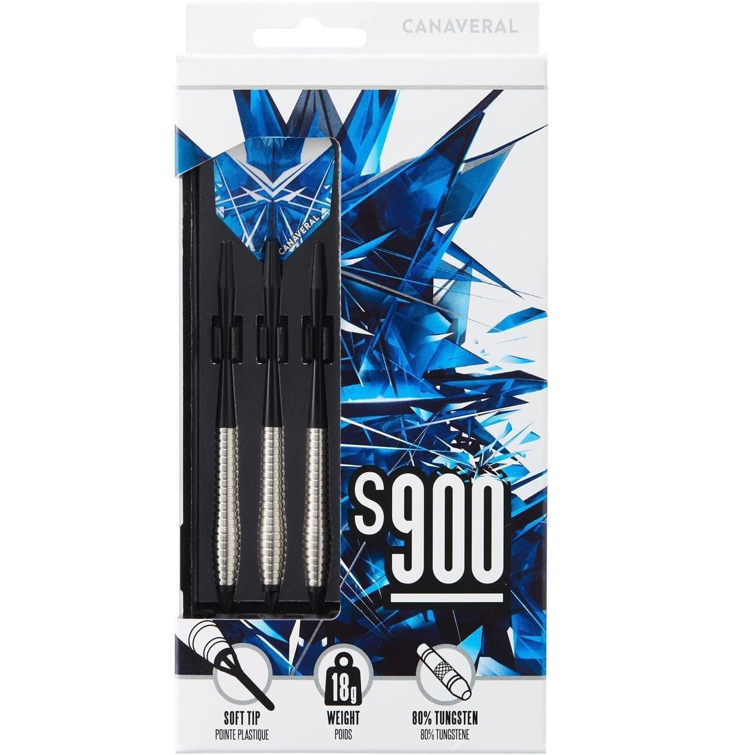 S900 Soft Tip Darts Tri-Pack, No Color, large image number 1