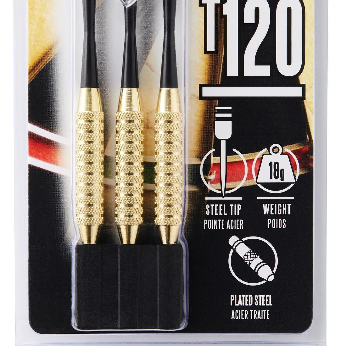 T120 Steel-Tipped Darts Tri-Pack, No Color, large image number 5