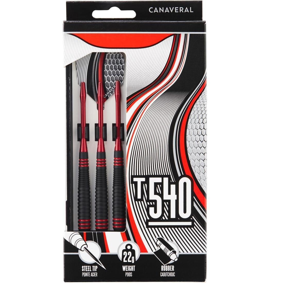 T540 Steel-Tipped Darts Tri-Pack, No Color, large image number 1