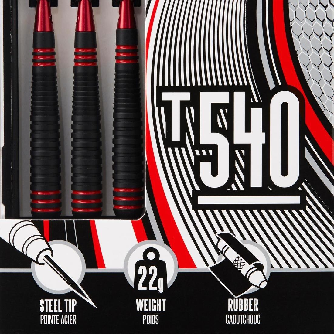T540 Steel-Tipped Darts Tri-Pack, No Color, large image number 5