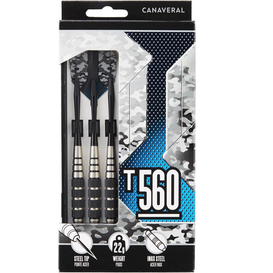 T560 Steel-Tipped Darts Tri-Pack, No Color, large image number 1