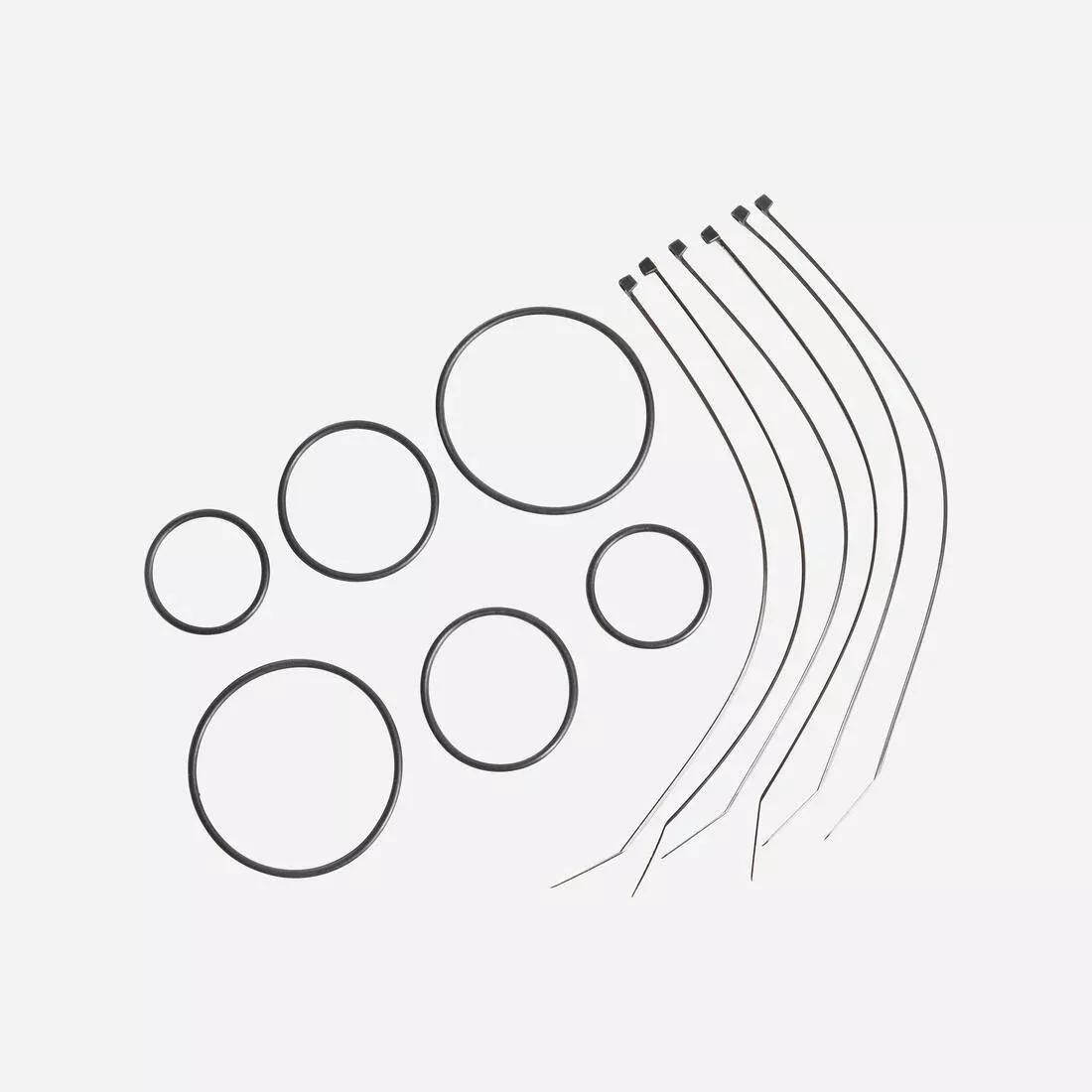 Universal Bike Computer Fitting Kit, Black, , medium