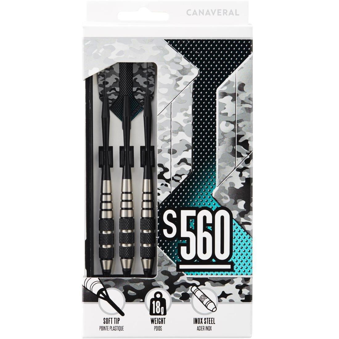 S560 Soft Tip Darts Tri-Pack, No Color, large image number 1