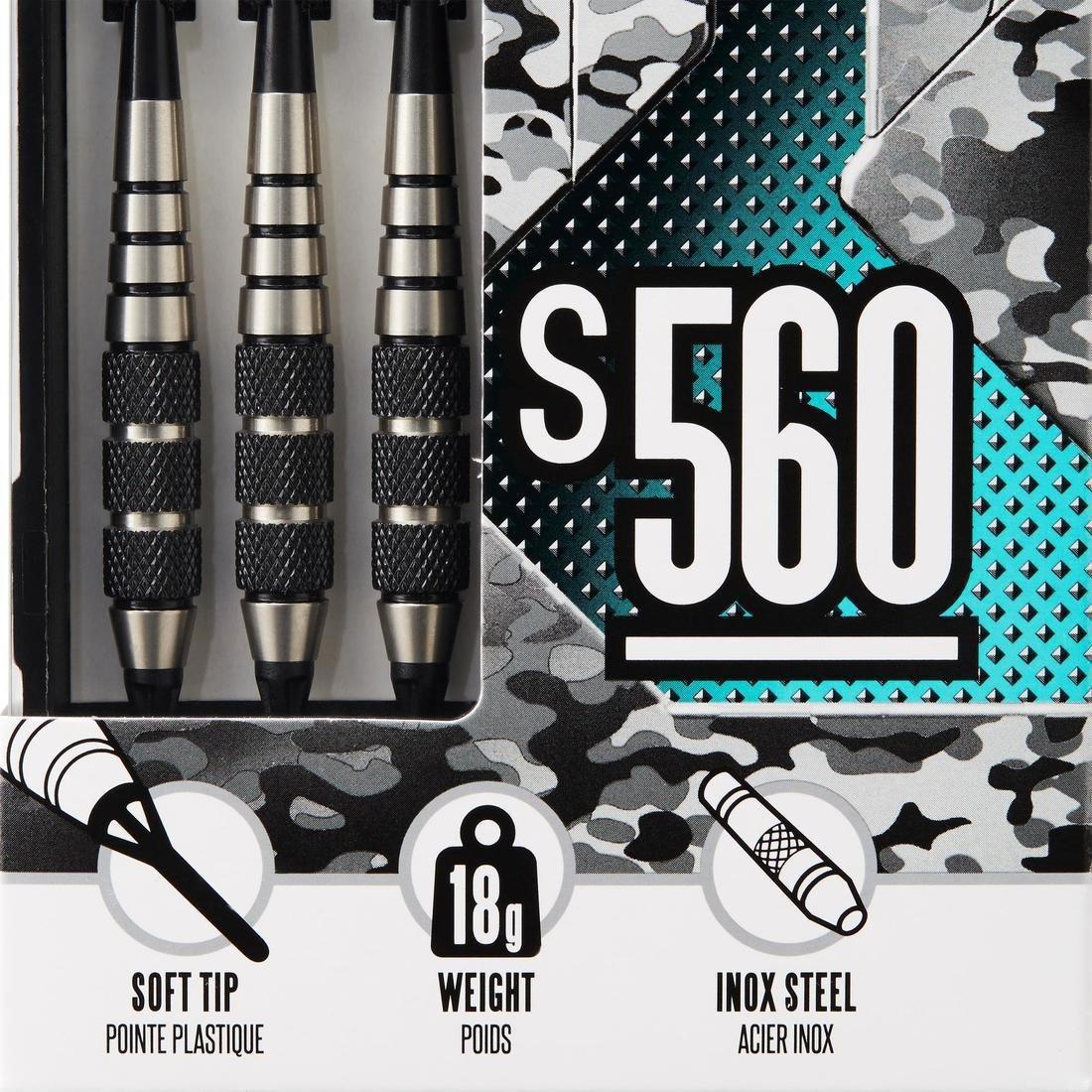 S560 Soft Tip Darts Tri-Pack, No Color, large image number 6
