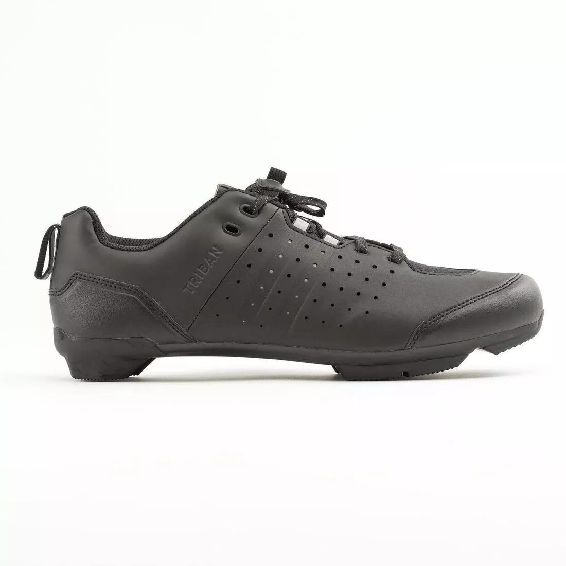 Unisex Lace-Up Shoes, Black, No Color, large image number 0