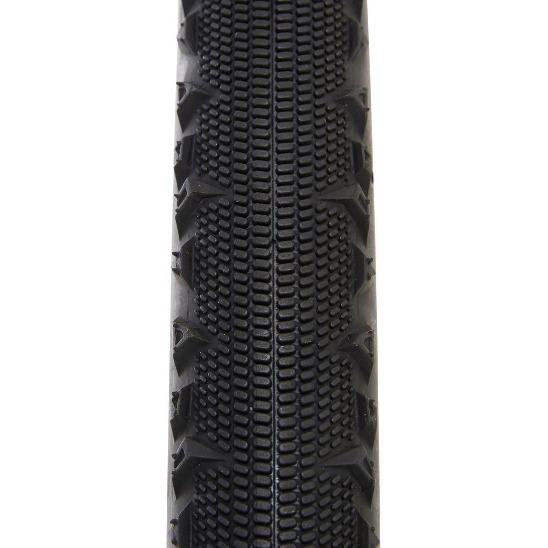 Trekking Speed Hybrid Bike Tyre 700X38, No Color, large image number 2