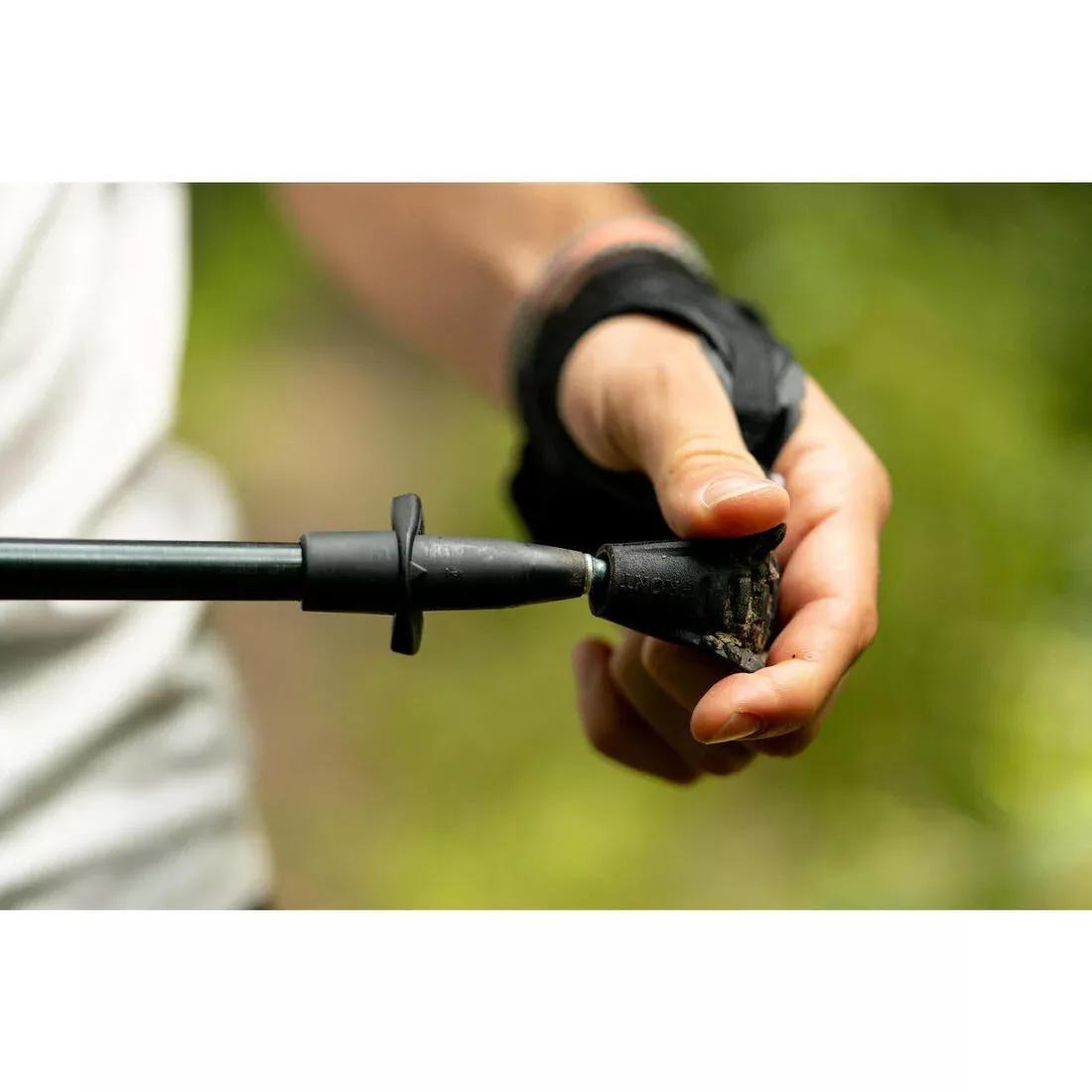 Aluminium Nordic Walking Poles - NW P100, Black, 5401_000, large image number 7