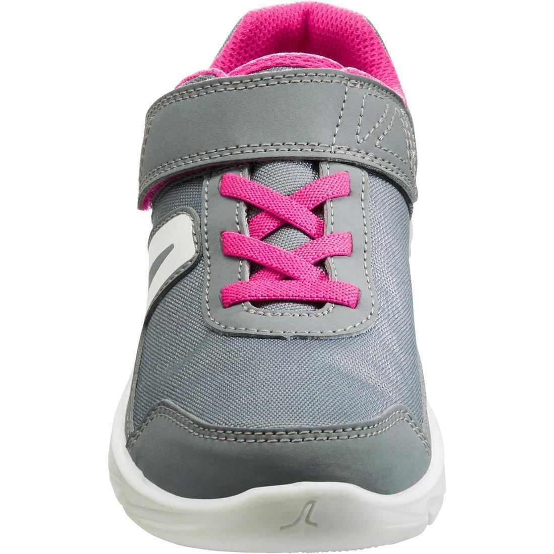 DECATHLON - Pw100Kids Walking Shoes, Pebble Grey