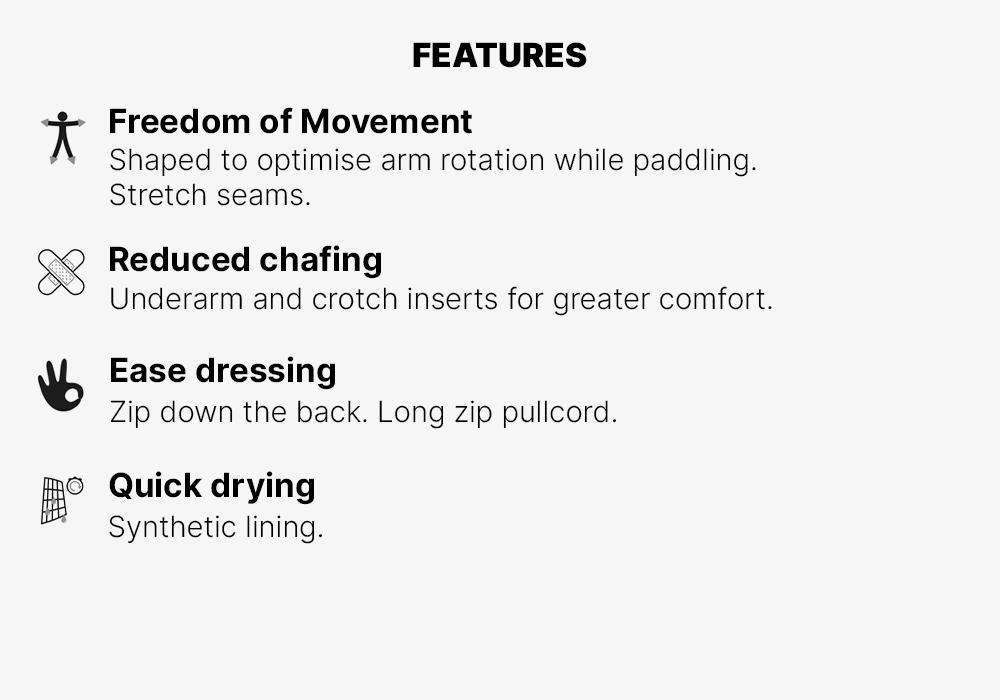 Mens 100 Neoprene Shorty Surfing Wetsuit, Navy, No Color, medium