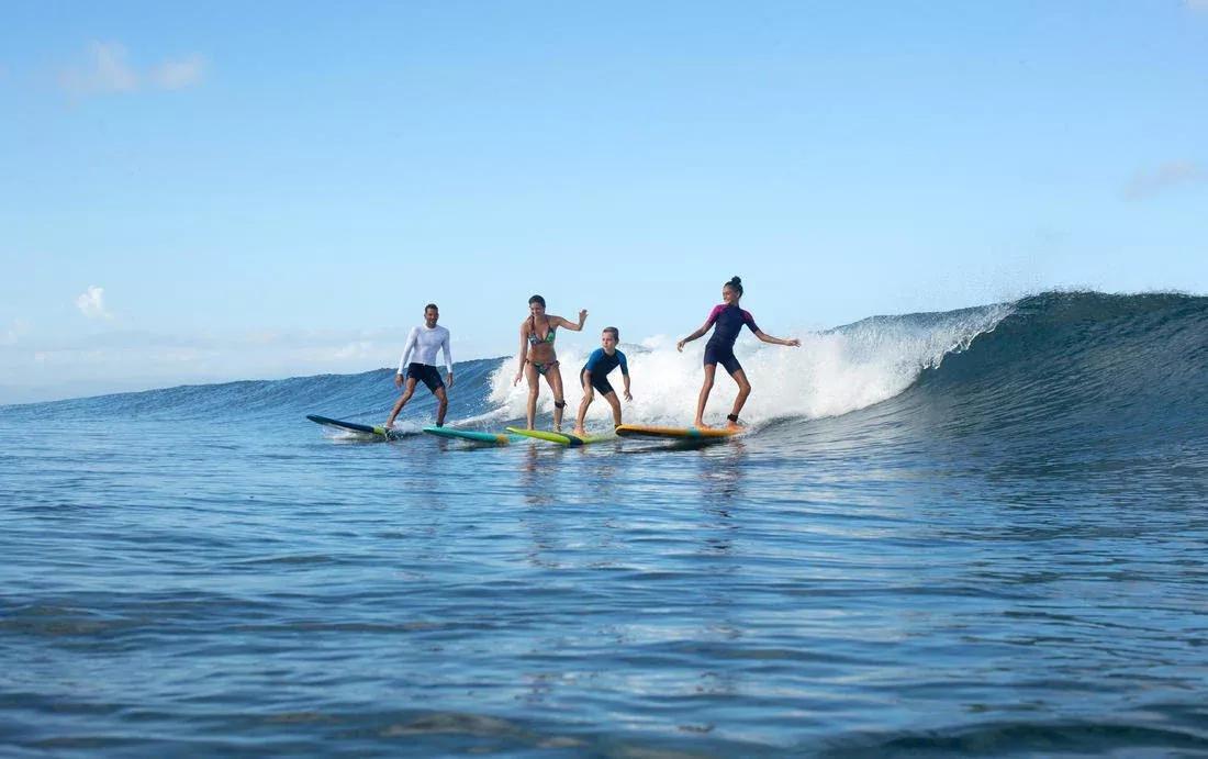 Kids 100 Neoprene Shorty Surfing Wetsuit, Navy, No Color, medium