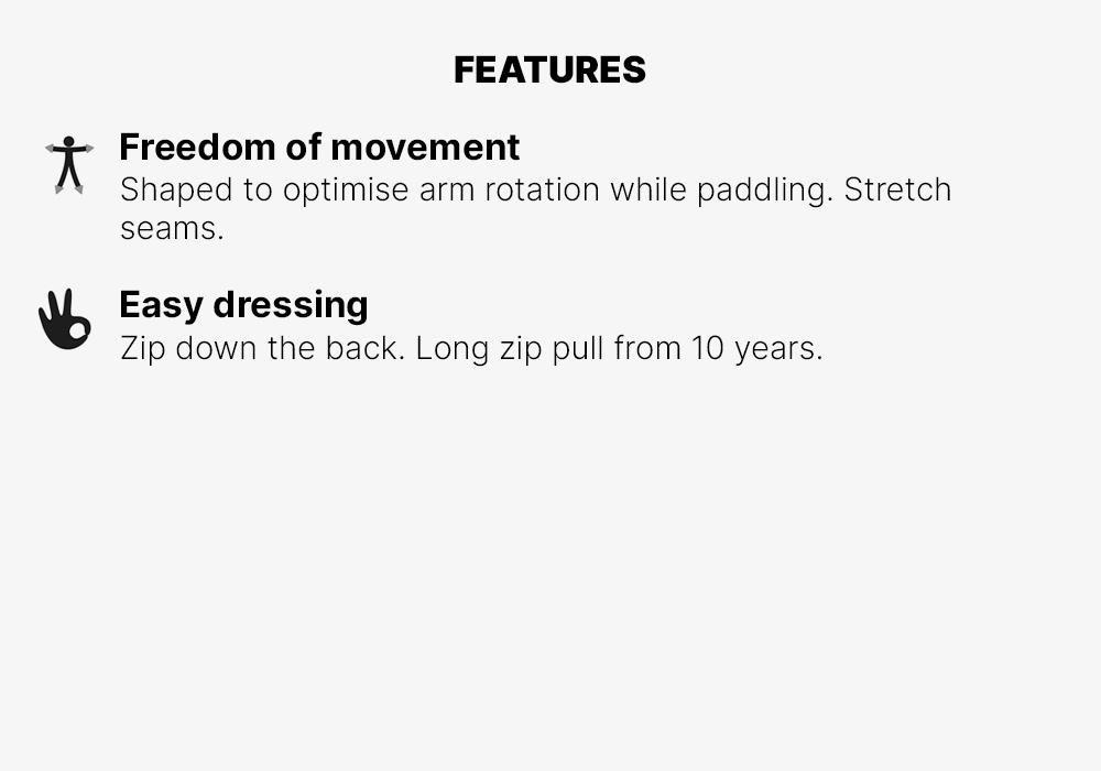 Kids 100 Neoprene Shorty Surfing Wetsuit, Purple, No Color, medium