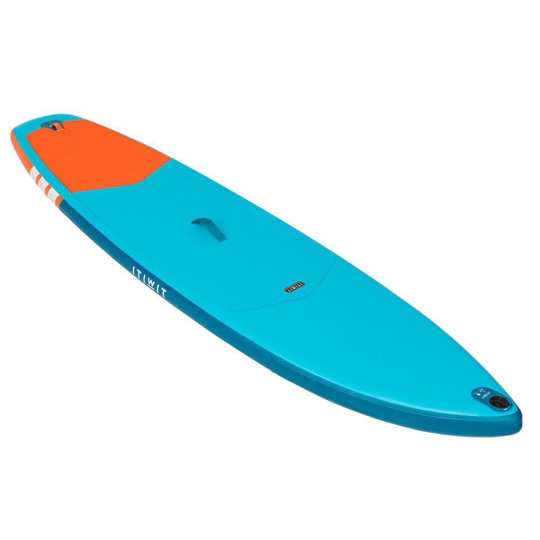 Beginner Touring Inflatable Stand-Up Paddleboard, No Color, large image number 2