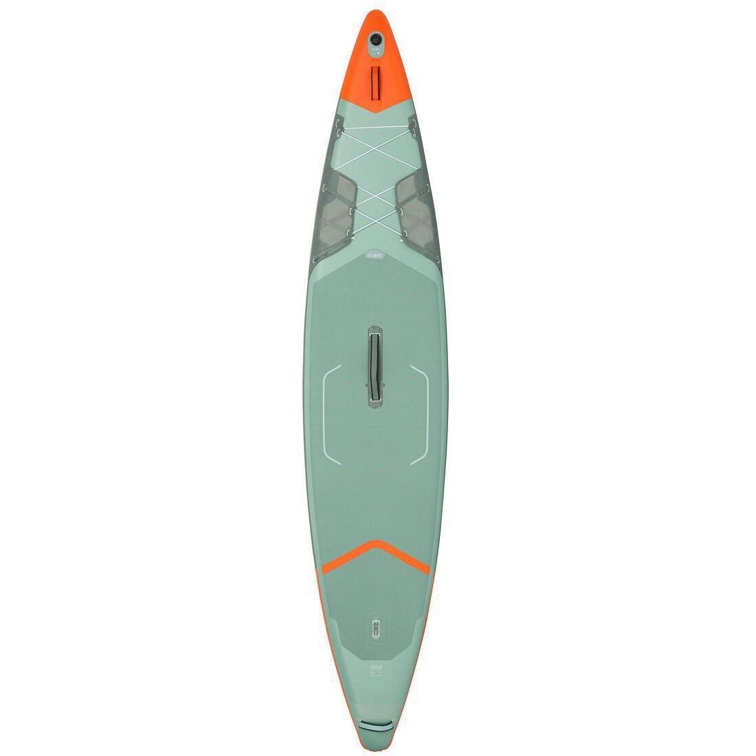Fin For Inflatable Touring Stand Up Paddle Board, No Color, large image number 8