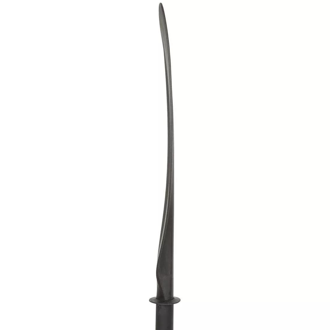 Kayak carbon-plastic separable-adjustable 2-section paddle 210–220cm - X500, black, No Color, medium