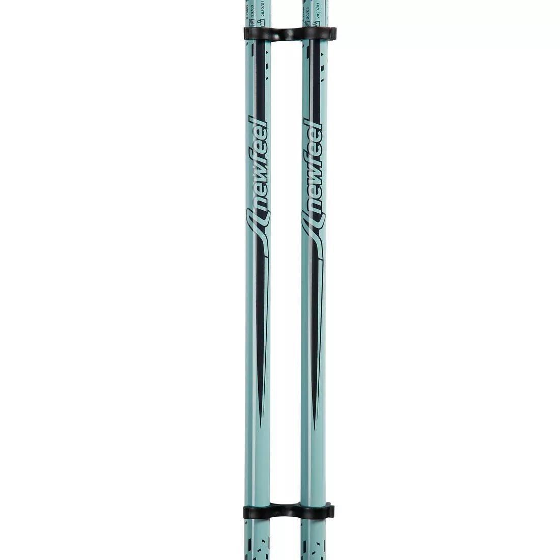 Telescopic Aluminium Nordic Walking Poles - NW P120, Green, 5401_000, large image number 9