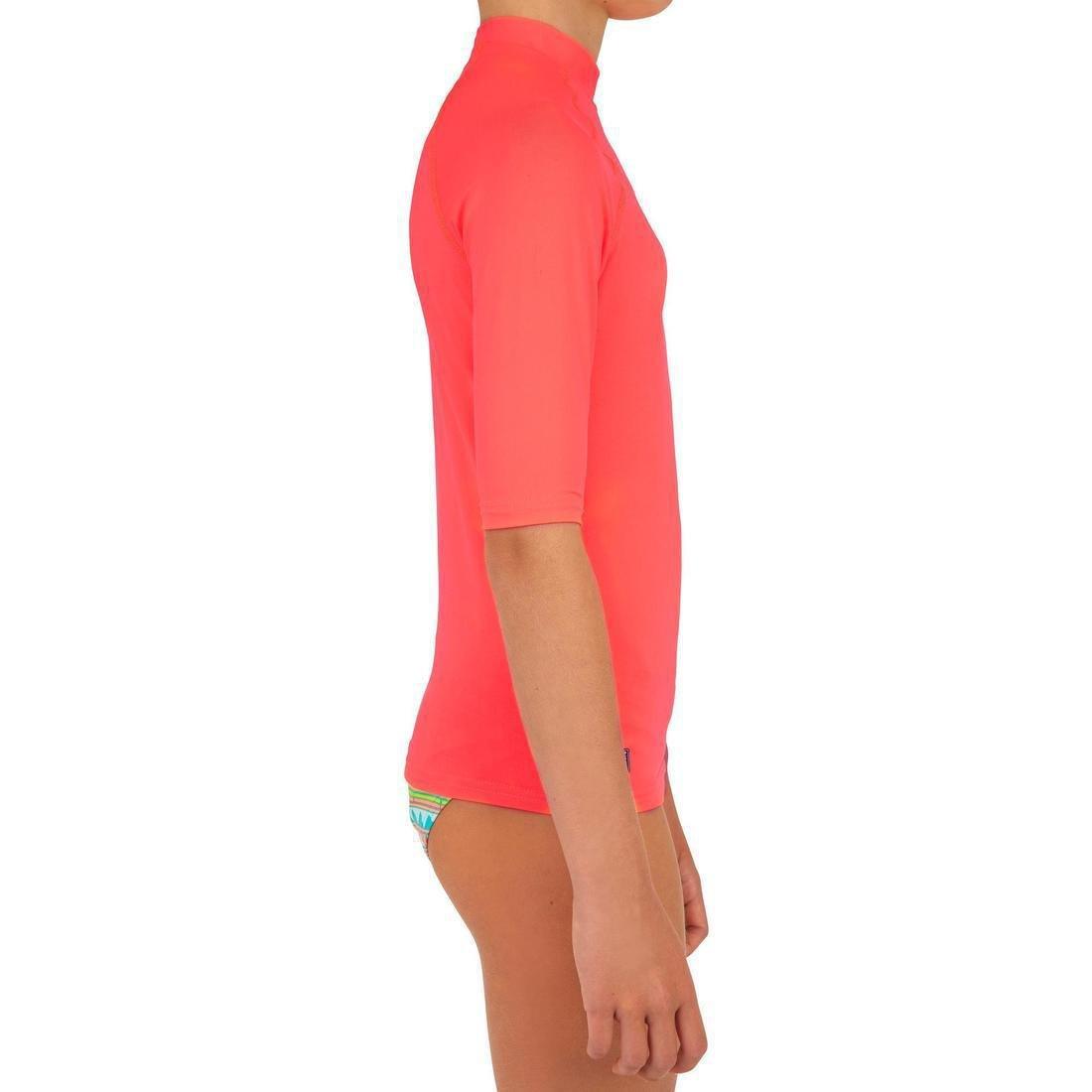 Kids Anti-Uv T-Shirt 100, Pink, No Color, medium