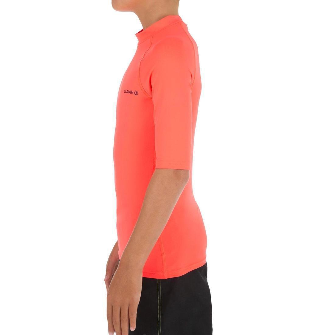 Kids Anti-Uv T-Shirt 100, Pink, No Color, medium