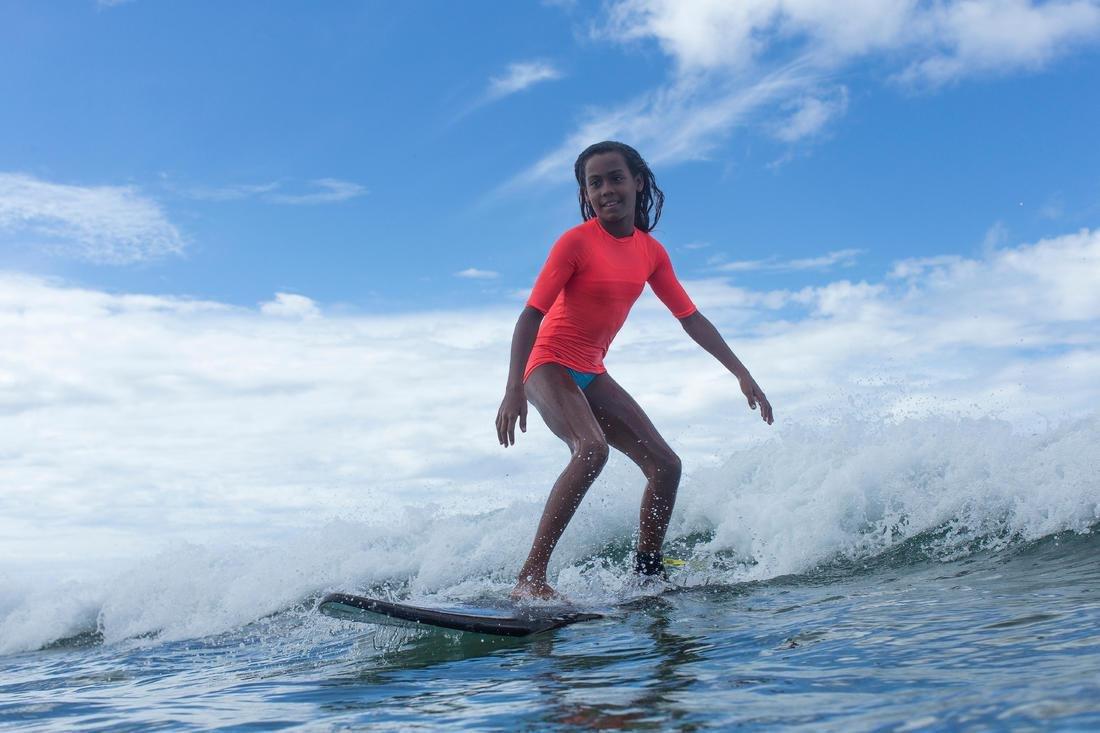 Kids Anti-Uv T-Shirt 100, Pink, No Color, medium