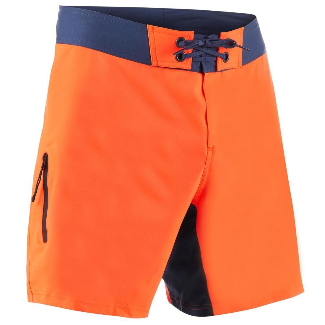 500 Short Surfing Boardshorts - Plain, Black, No Color, large image number 1