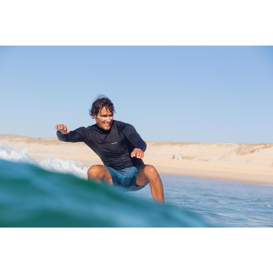 500 Short Surfing Boardshorts - Plain, Black, No Color, large image number 2