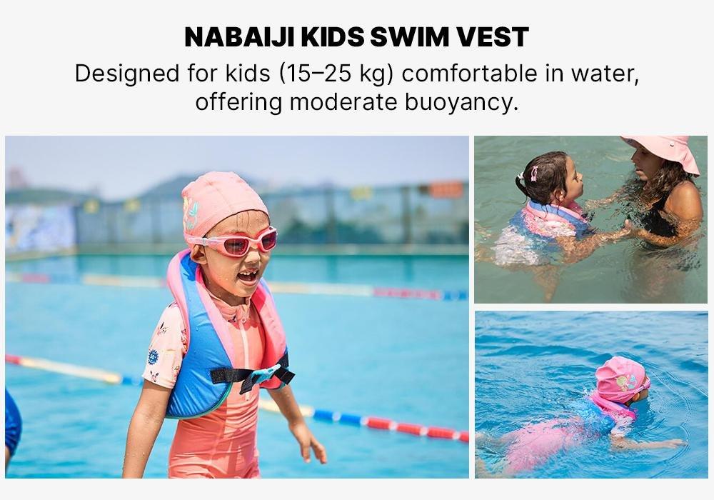 Kids Swimvest Swim Vest, Blue, No Color, large image number 18