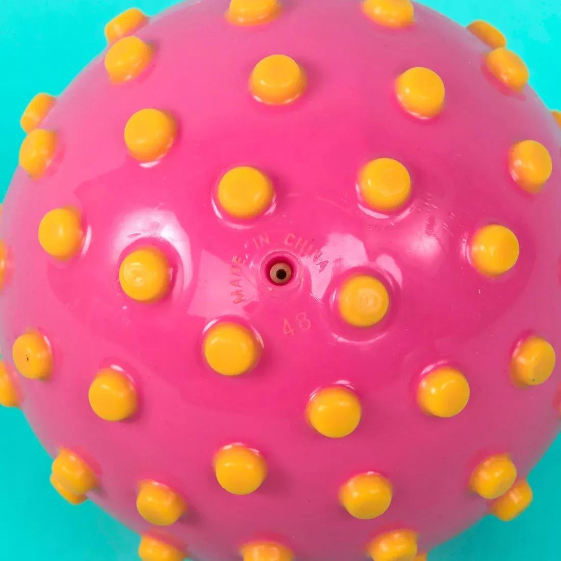 Ball With Foam Studs. Approximately, Green, No Color, large image number 14